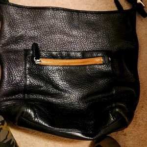 Coach Black Leather Bag